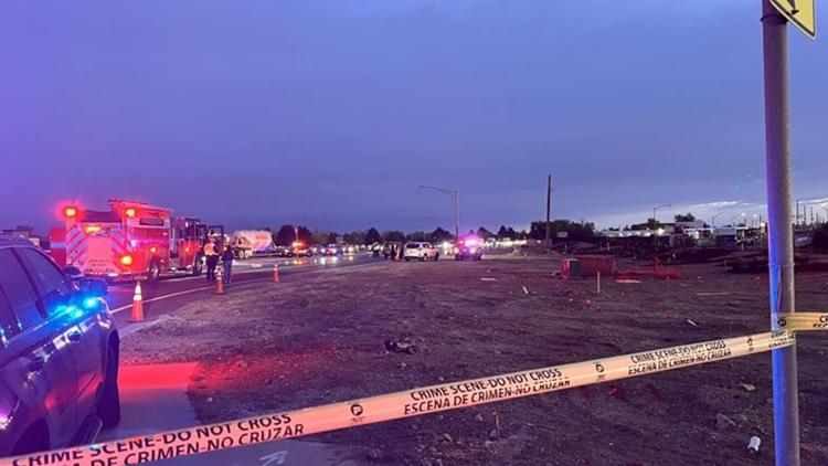 Pedestrian killed while trying to cross Highway 85 in Brighton