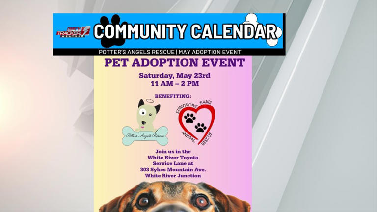 Pet community calendar: Spring fundraisers underway!