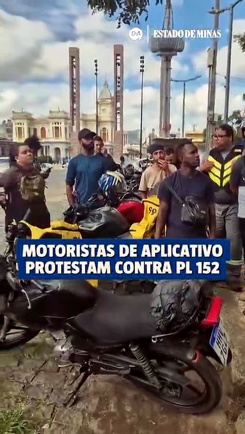 Motoristas de aplicativo se mobilizam contra PL 152