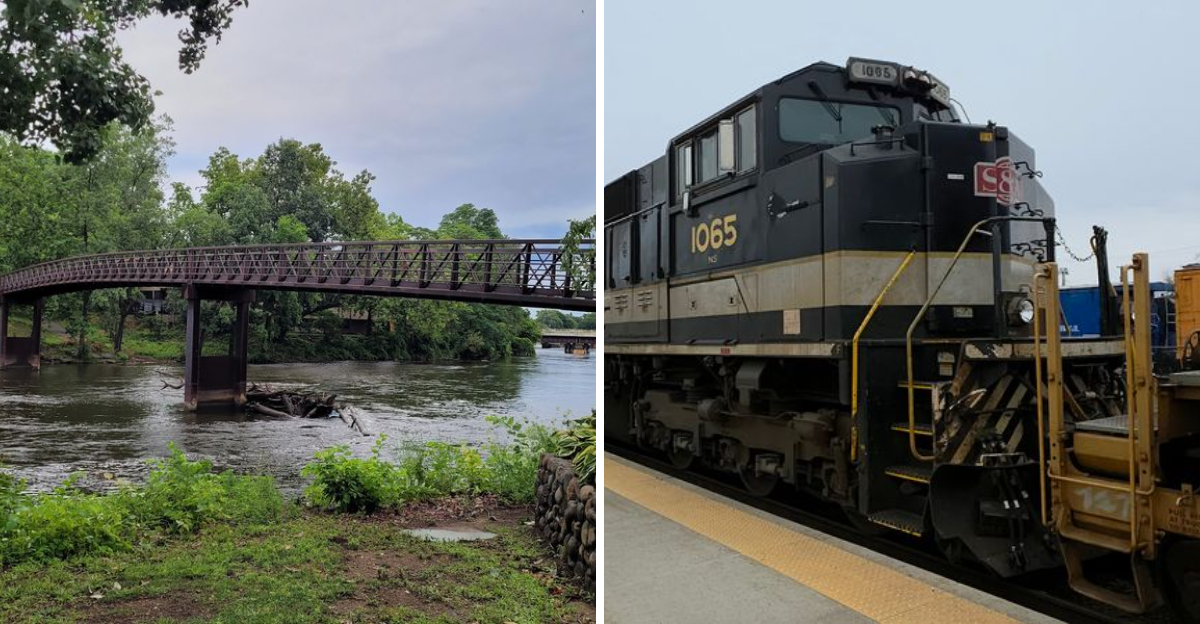 The Indiana train-watching haven where locals gather for hours to watch ...