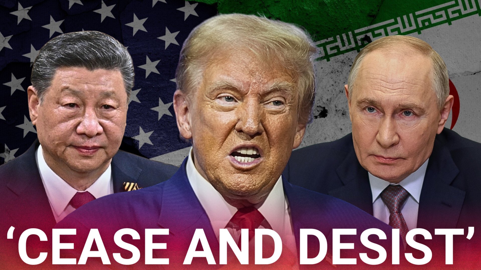US needs to put more pressure on China and Russia to cease helping Iran