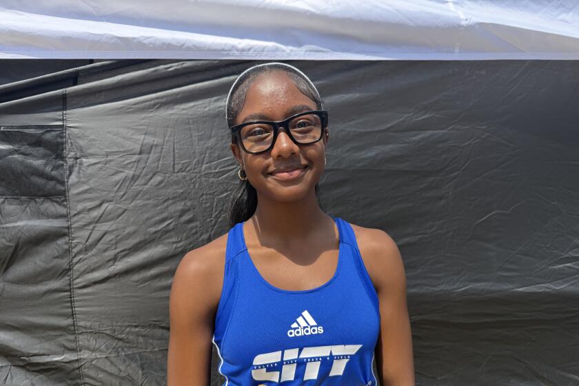 Prep talk: Culver City freshman Aliza Rush aims to be top sprinter