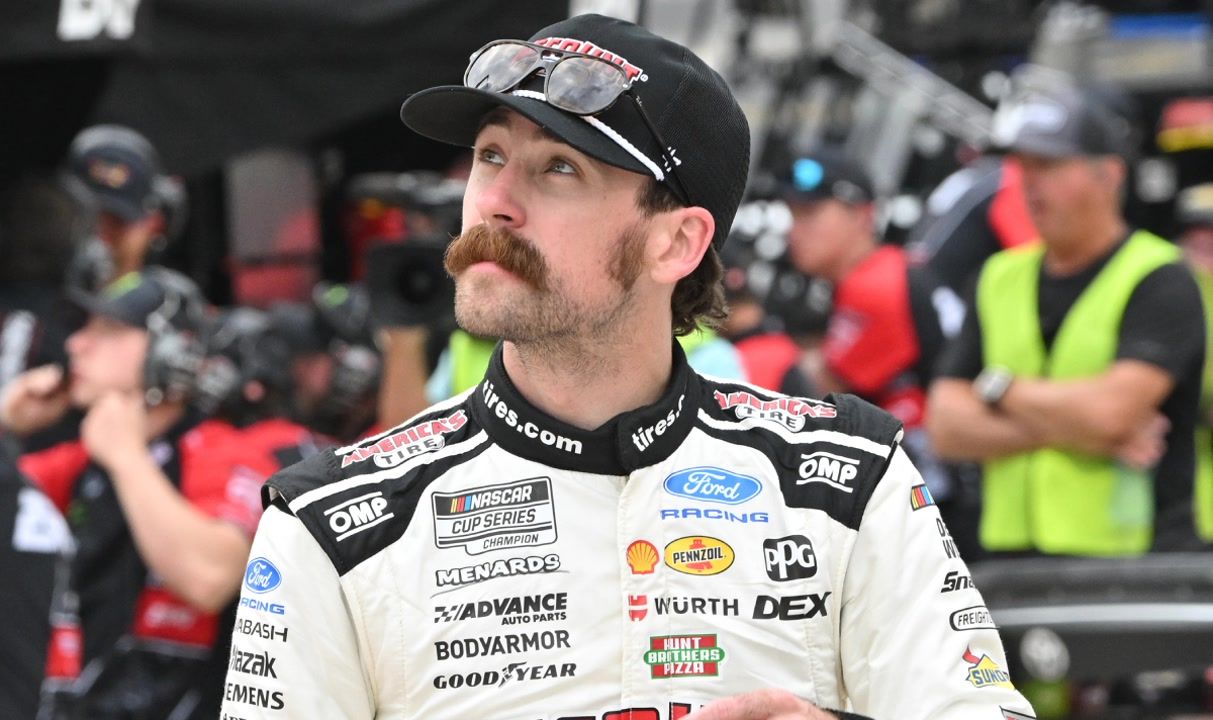 Ryan Blaney's gesture to Ty Gibbs after NASCAR Bristol race