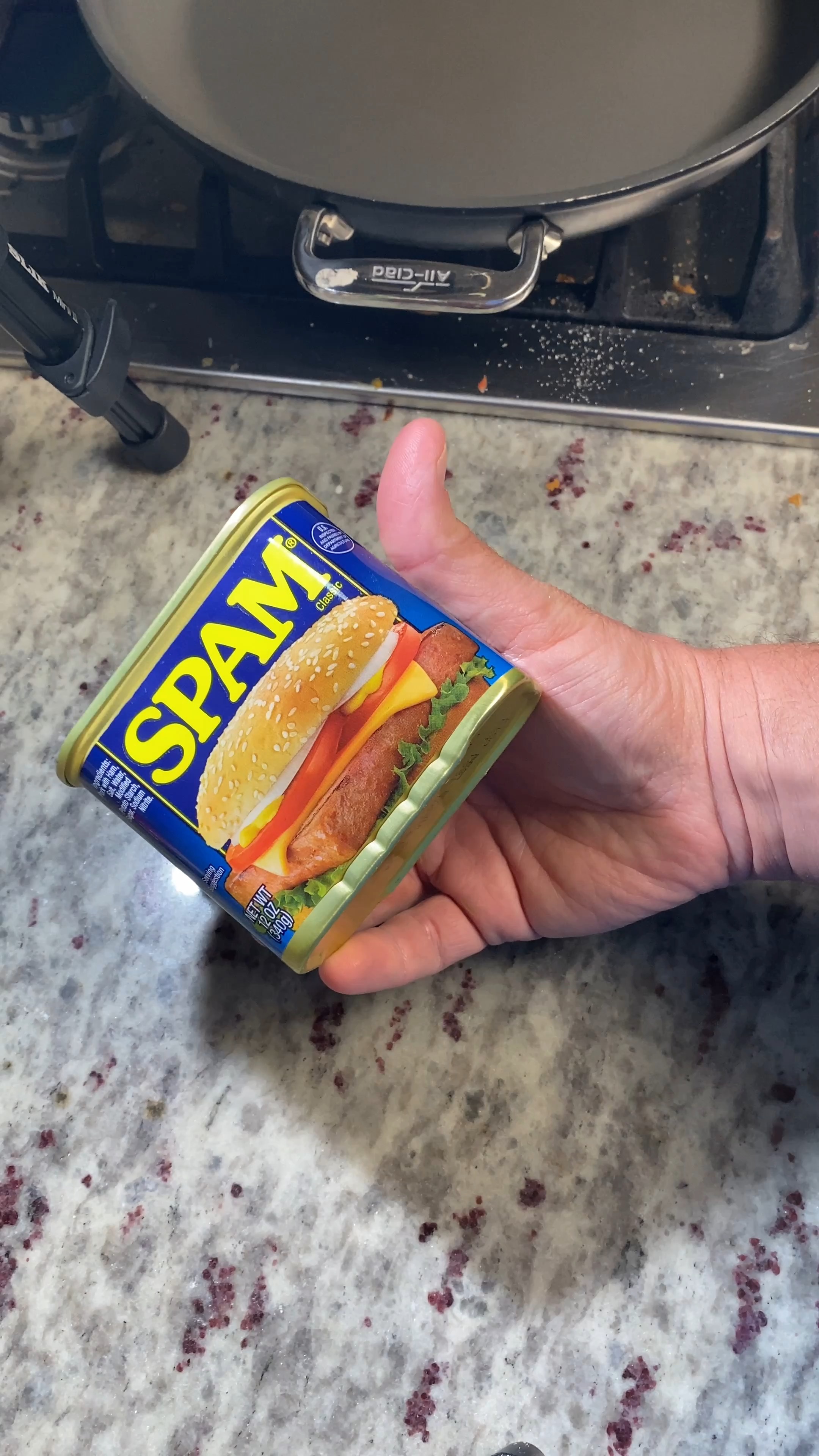 Spam pancake breakfast hack