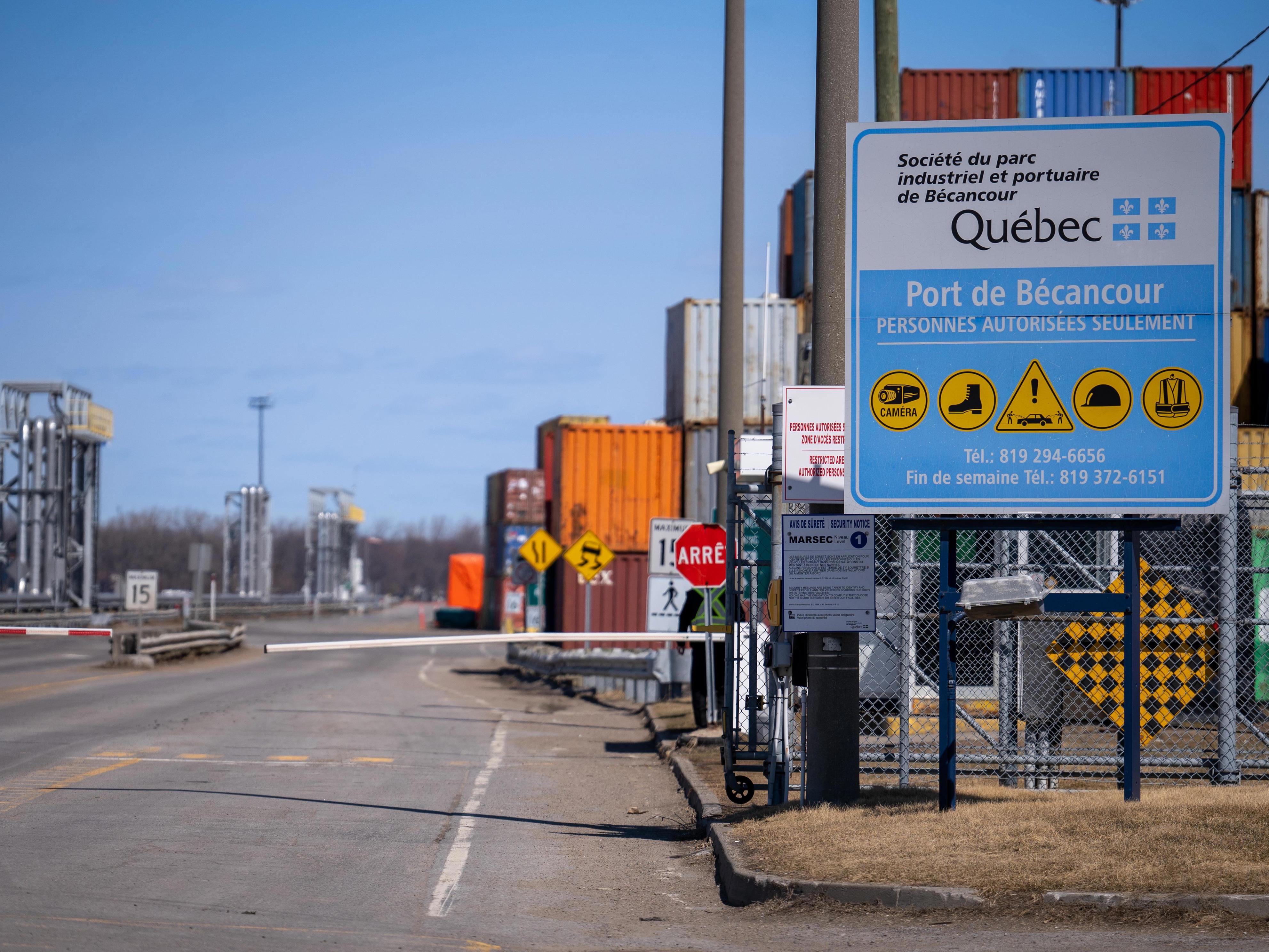 Année record pour le Port de Bécancour