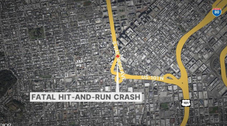 Pedestrian killed Monday in San Francisco hit-and-run