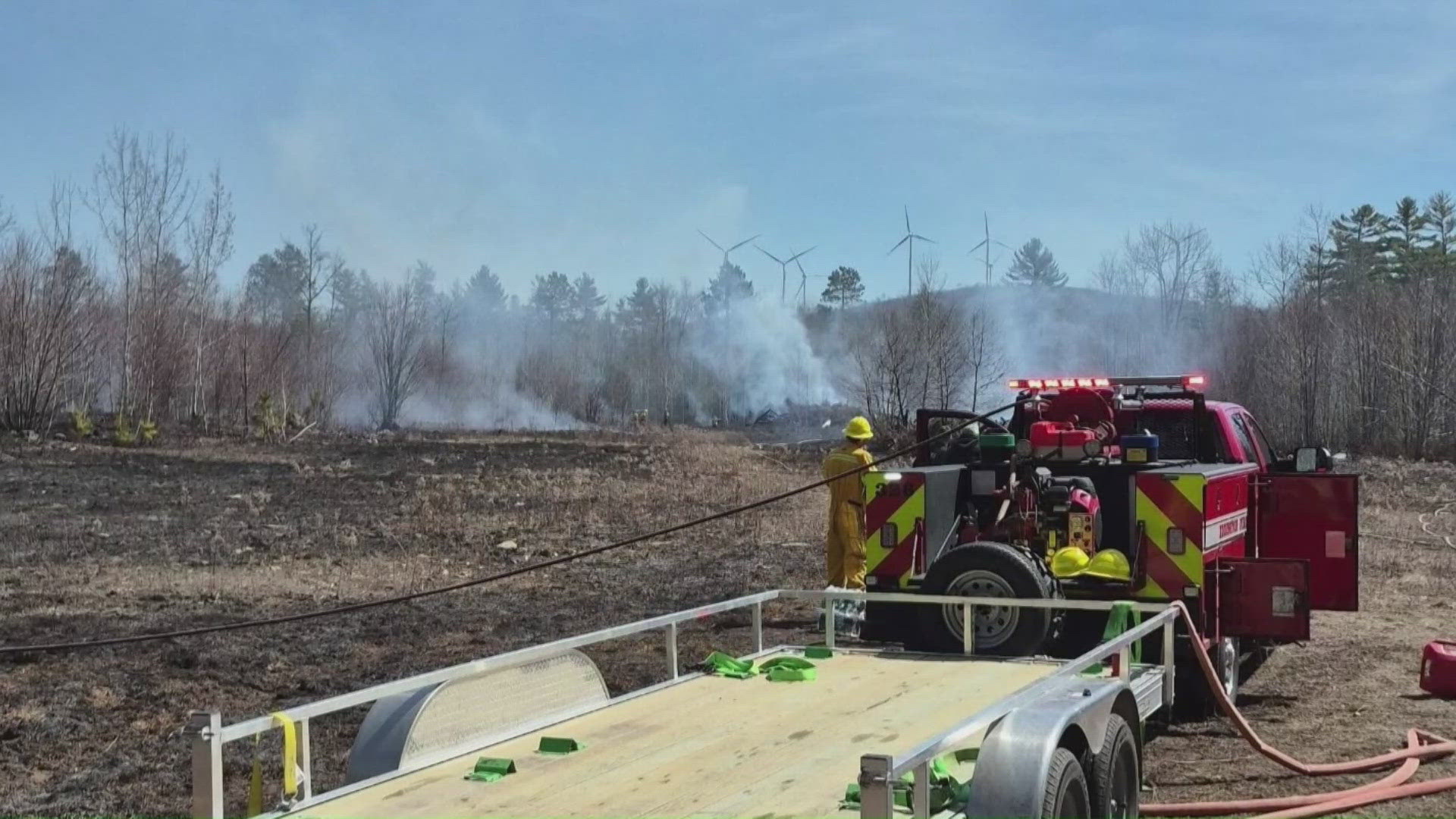 Fire officials warn of heightened spring risk after 26 wildfires in ...