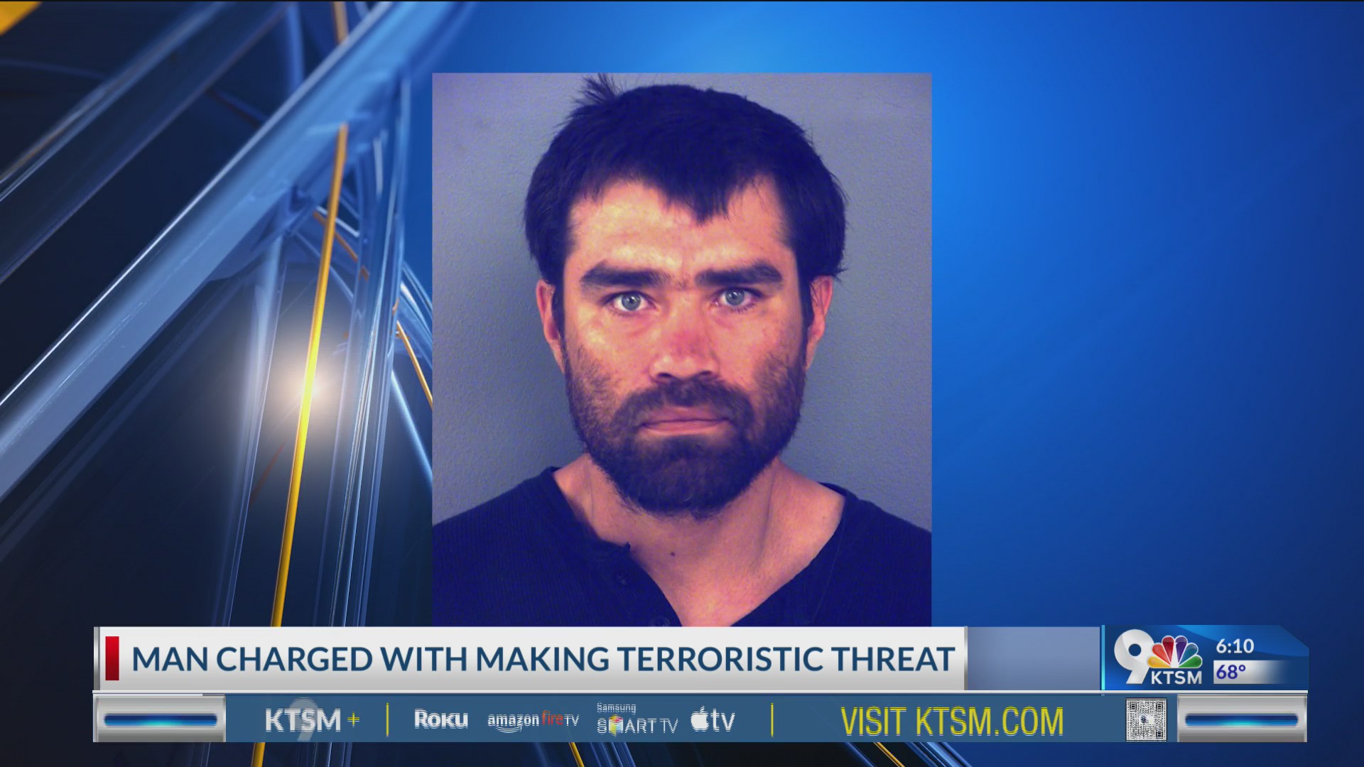 Man arrested after making terroristic threat