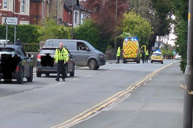 Pedestrian taken to hospital after being hit by car in Swindon