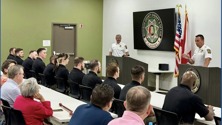 Eleven new deputies sworn in to Madison County Sheriff's Office