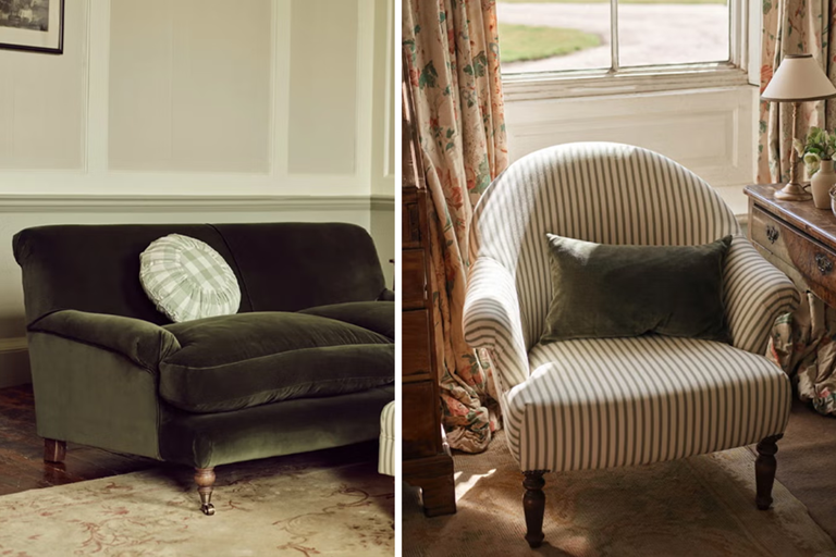 Rowen & Wren is beloved by interior designers for its chic upholstery