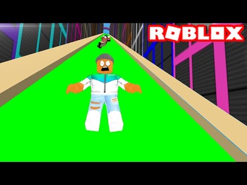 Take a ride down the slime slide in Roblox