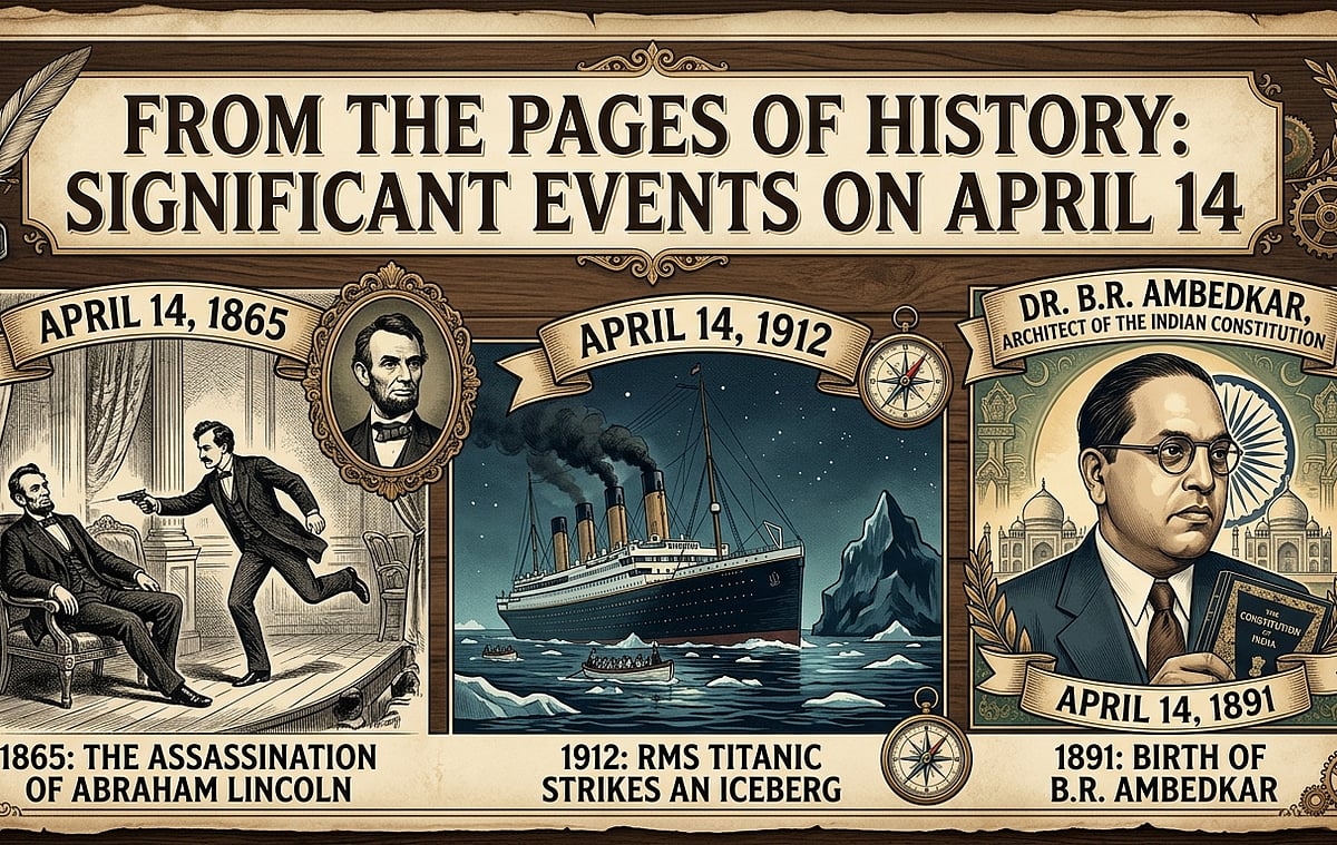 From the pages of history: Significant events on April 14