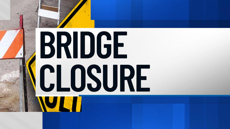 Bridge on Jesterville Road closes indefinitely due to structural damage