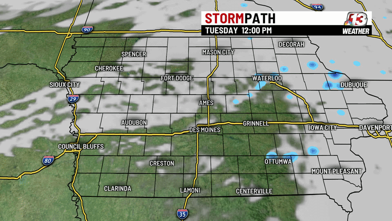 Severe storms to impact east central Iowa today