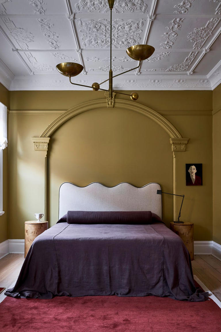 This home’s colour scheme is inspired by stained-glass windows