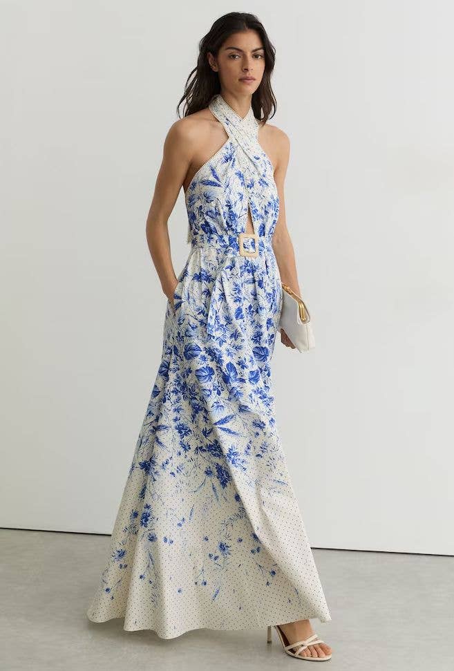 denim dress long women Daisie Denim Dress main image 1