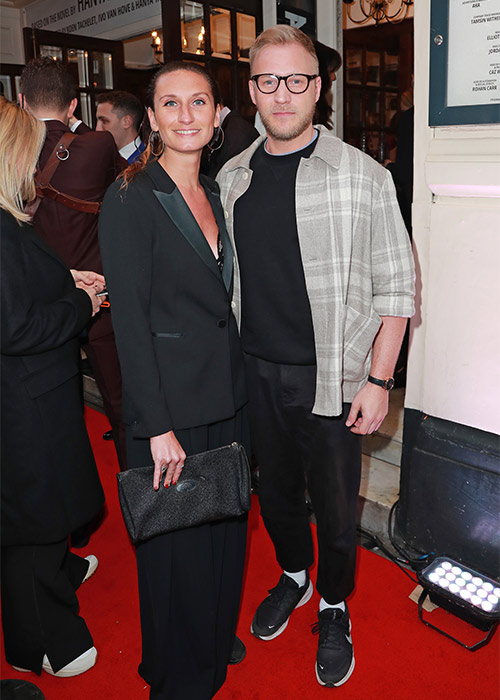 Bessie Carter and Sam Phillips attend the press night performance of A Little Life at Harold Pinter Theatre. Pic: Getty Images