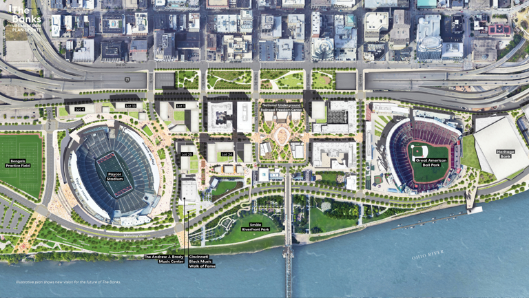 The Banks unveils bold new vision for Cincinnati riverfront development