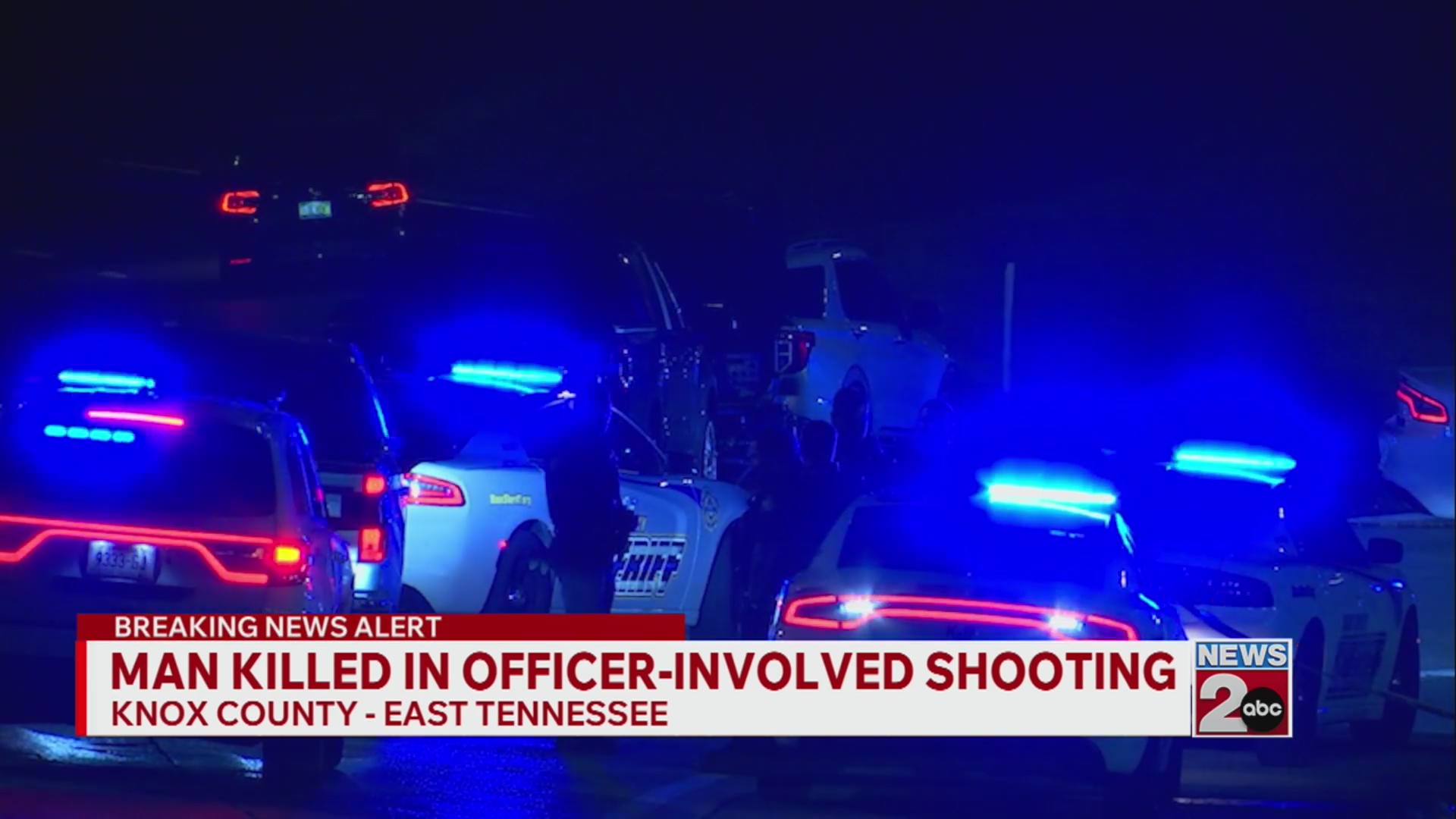Man dead following officer-involved shooting in Knoxville