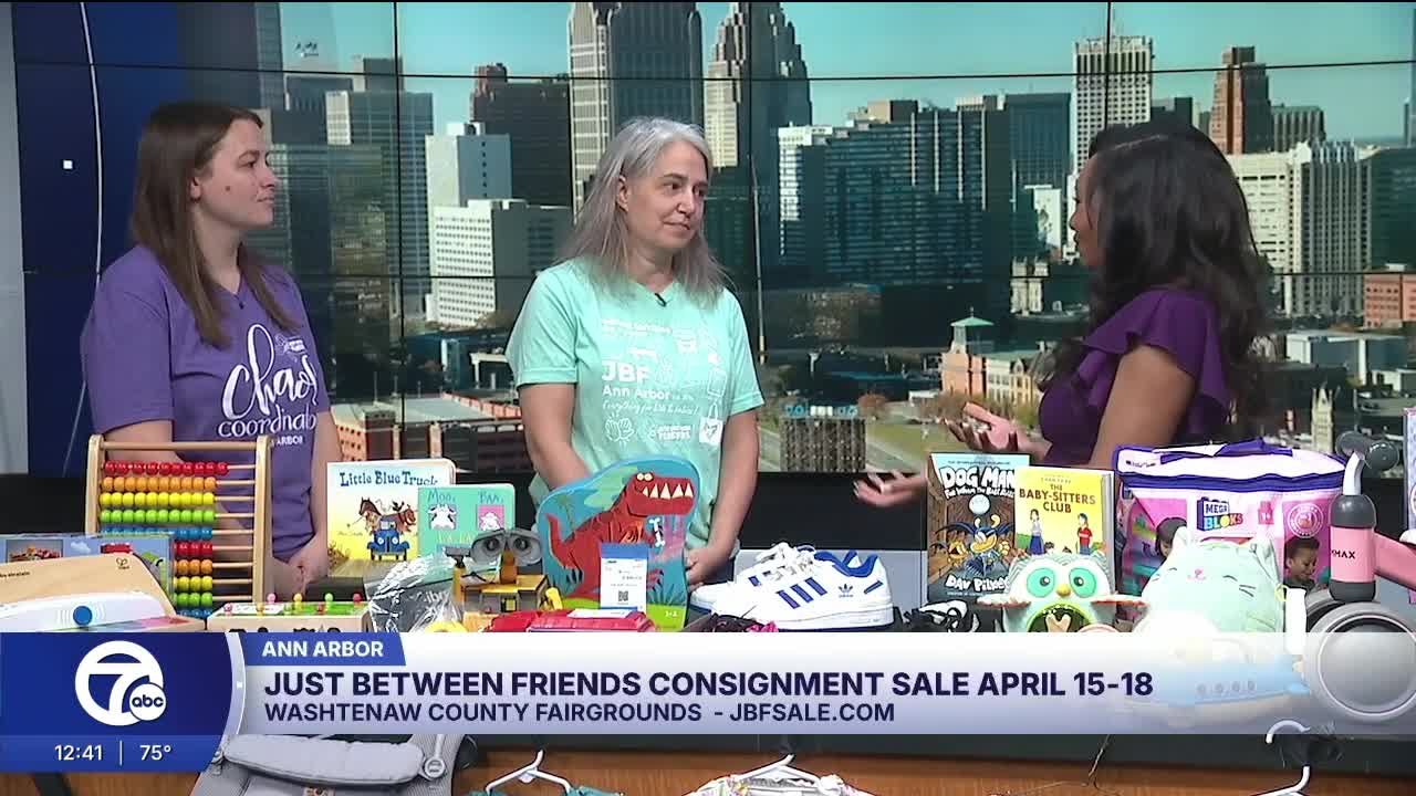 Live guest: Just Between Friends consignment sale happening this week