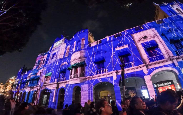 Qué ver en el Festival Glow en el centro histórico de Puebla