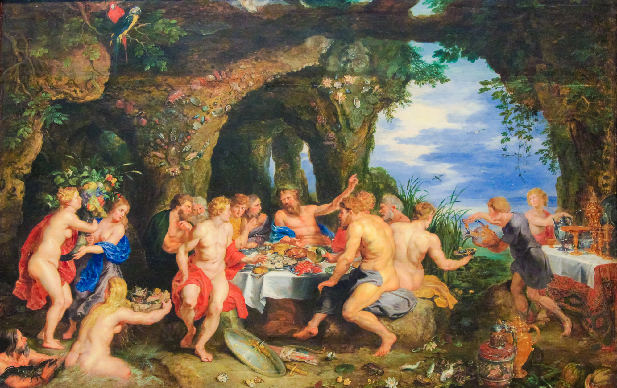 Unusual foods served at ancient Roman feasts
