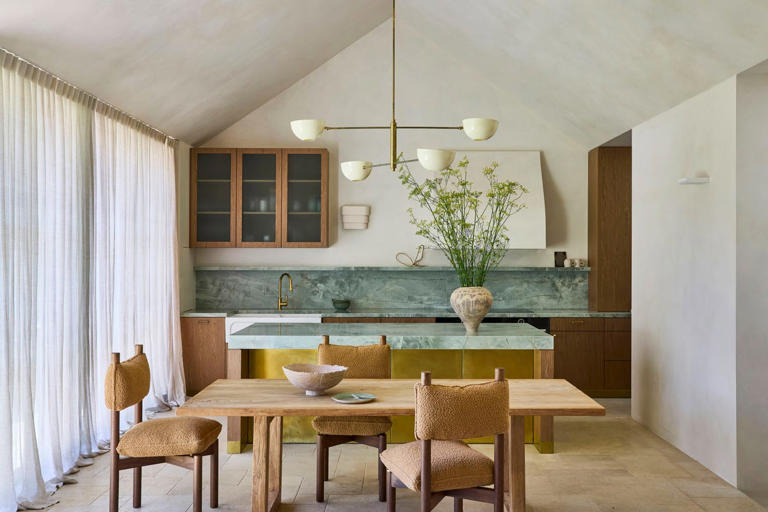 This home’s colour scheme is inspired by stained-glass windows