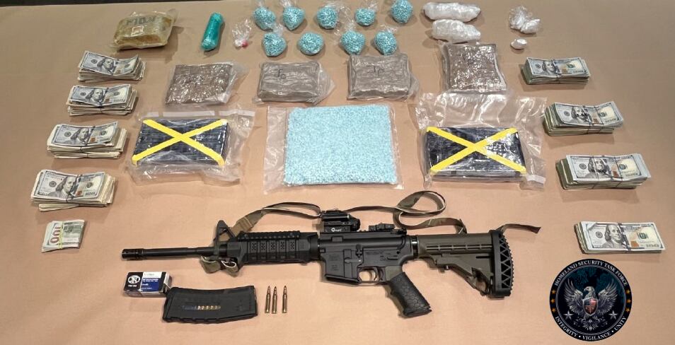 2 men arrested for allegedly trafficking drugs, laundering money