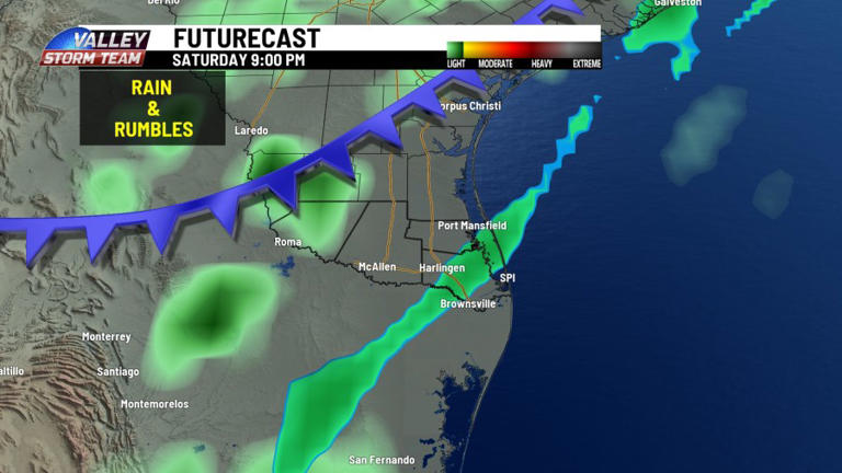 Dry, breezy weather continues until weekend