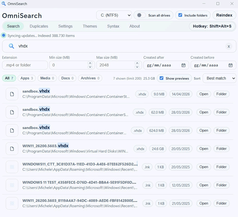 Windows 11, OmniSearch promette di farti ritrovare i file più in fretta