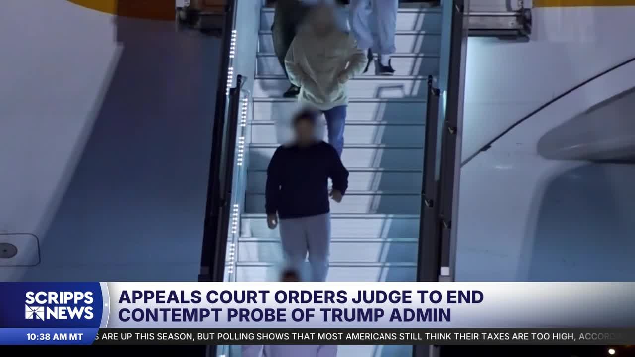 Appeals court orders judge to end contempt investigation of Trump ...