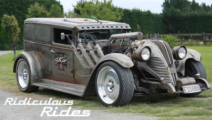 Mechanic builds 130mph rat rod