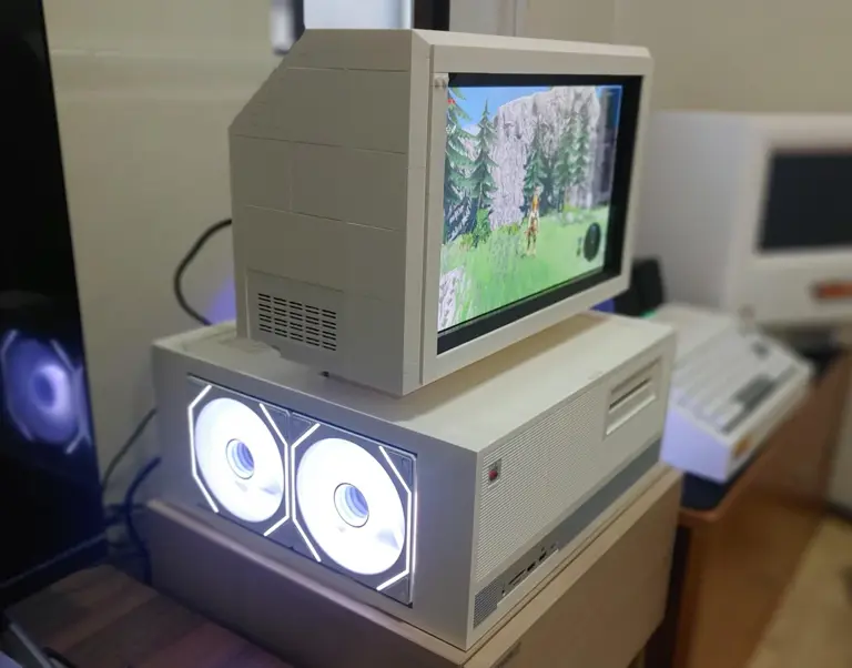 Gamer monta PC de LEGO com placa BC250, equipada com chip derivado do ...