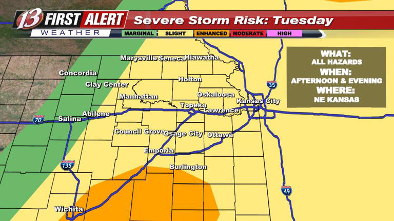 First Alert Weather Day: Another active day with severe weather