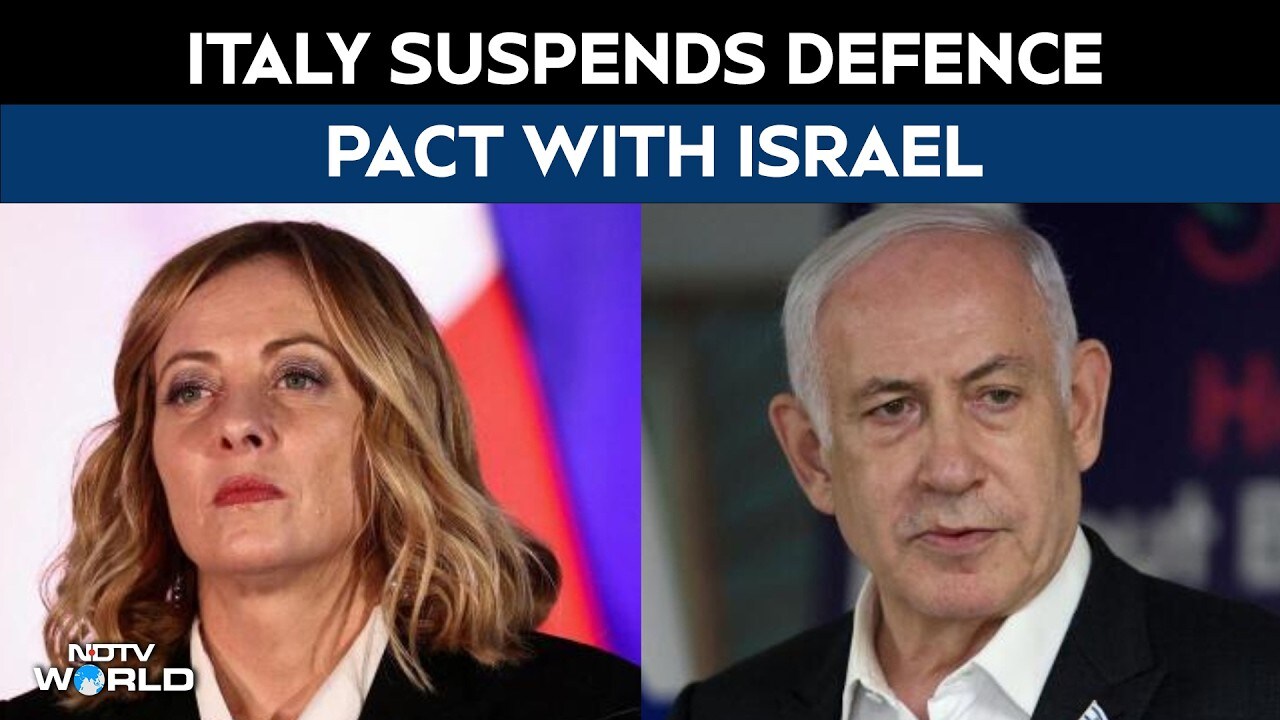 Italy suspends defence pact with Israel: Giorgia Meloni cites “current ...