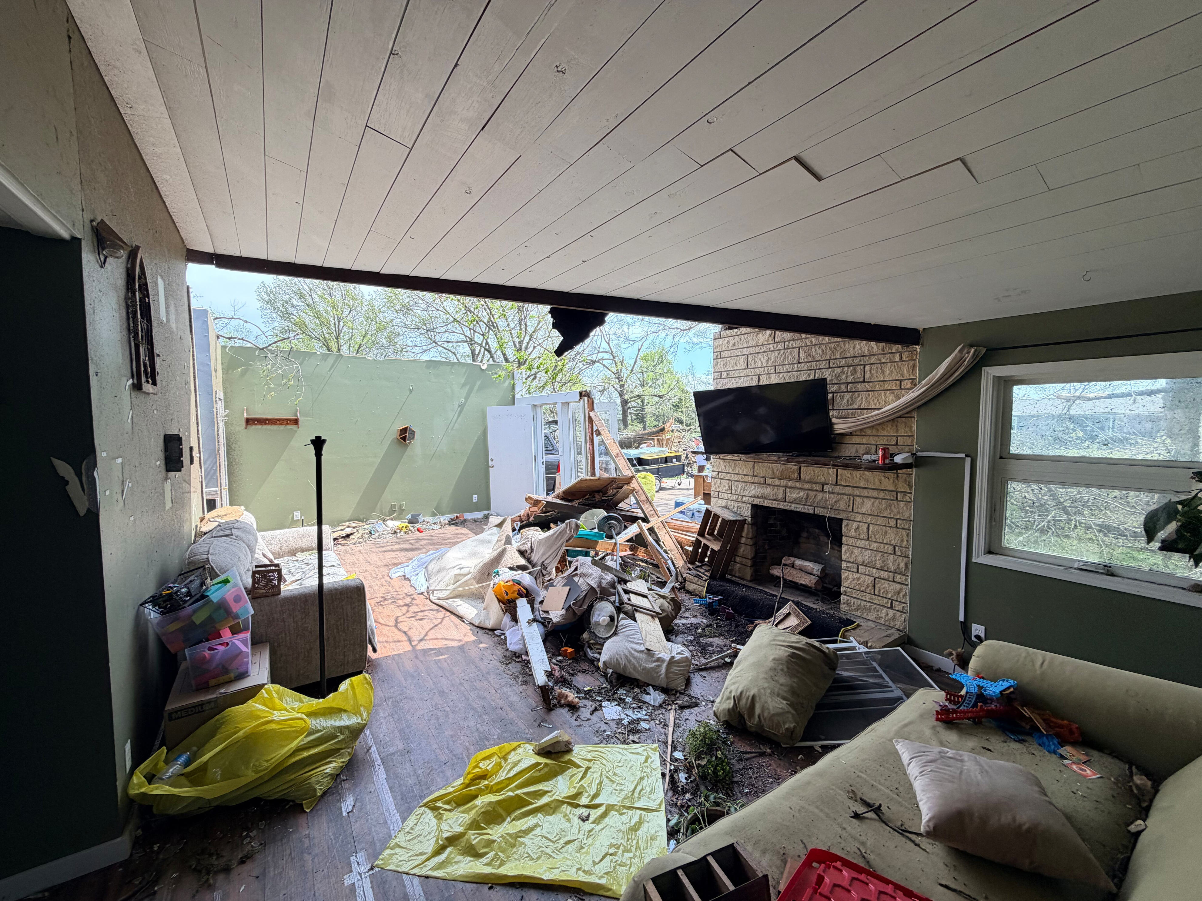 Photos: Damage left behind after Monday evening’s tornado in Ottawa