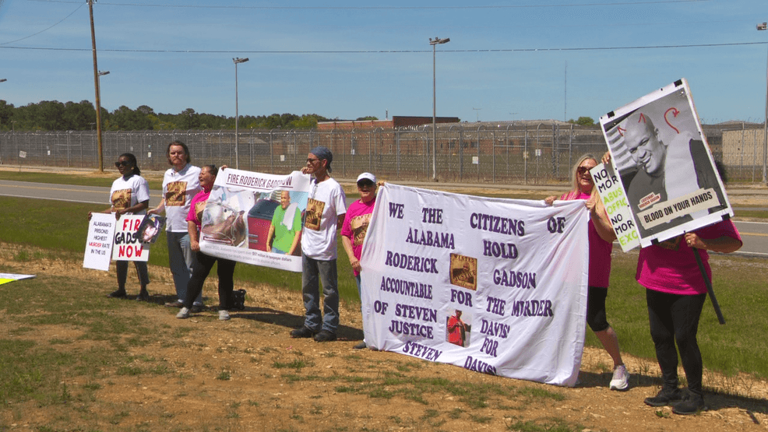 Families demand justice, reform outside St. Clair Correctional Facility