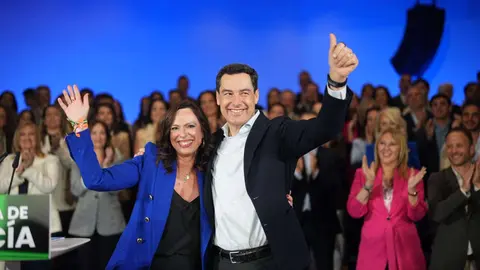 El PP roza otra mayoría absoluta en Andalucía y duplica en escaños al PSOE