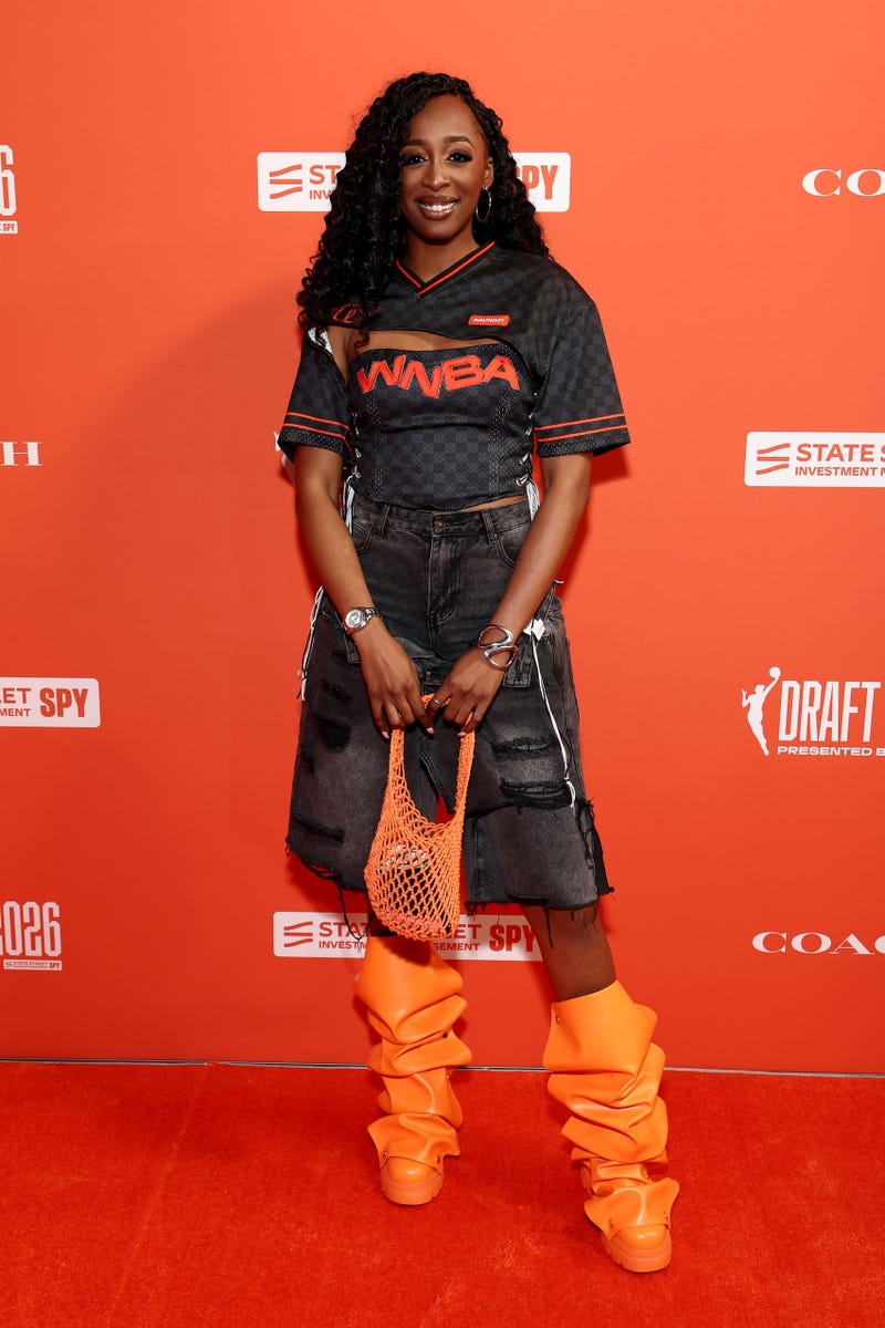 All the best fashion from WNBA draft night