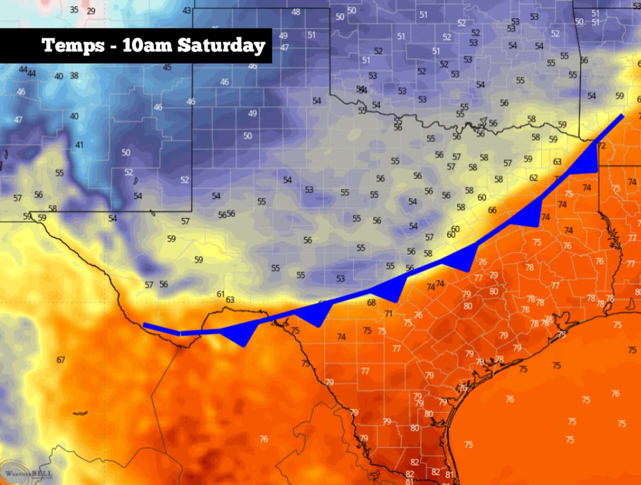 Fiesta forecast: Cold front to hit South Texas this weekend, storms are ...