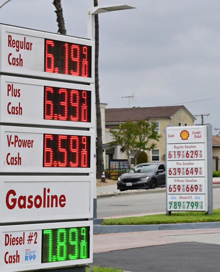 Gas prices suddenly drop across California — but another price hike is ...