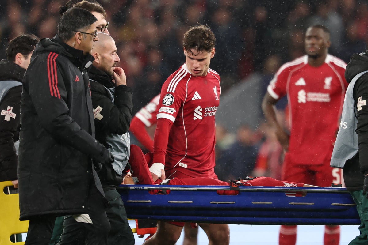 Ekitike suffers 'really bad' injury in blow to Liverpool and France