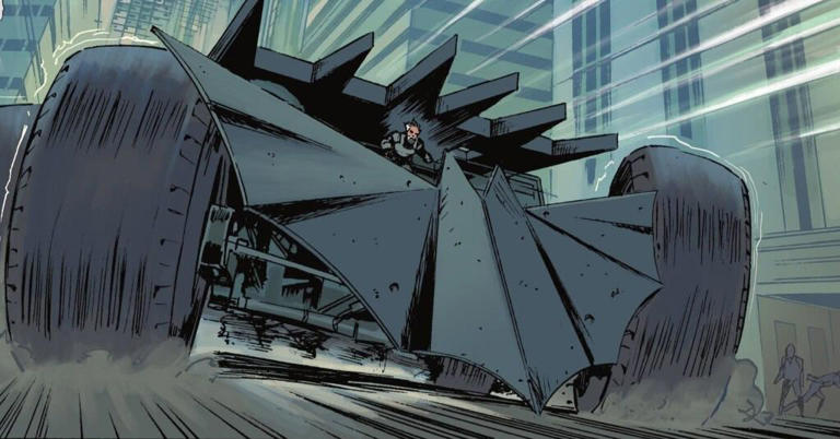 Absolute Batman's Batmobile has a new name