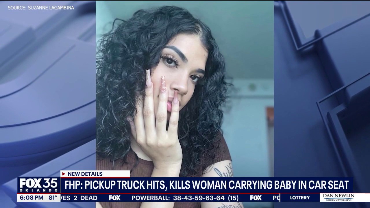 Young mother killed in highway crash while holding baby