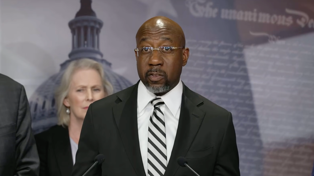 Sen. Raphael Warnock introduces measure to block US military action in ...