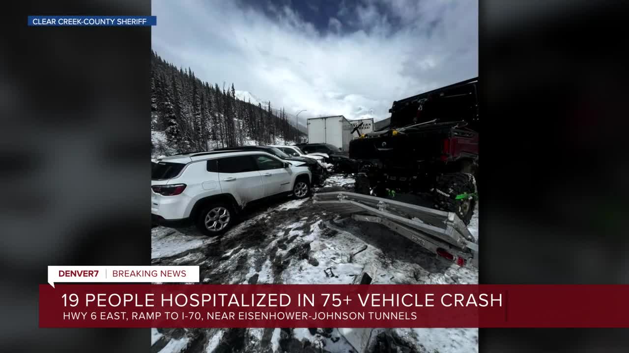 I-70 eastbound lanes closed at Eisenhower Tunnel after crash involving ...