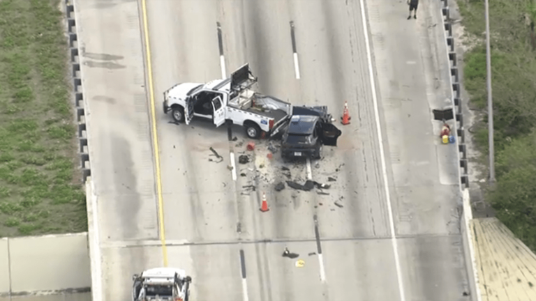Crash involving Road Ranger closes stretch of Sawgrass Expressway in ...