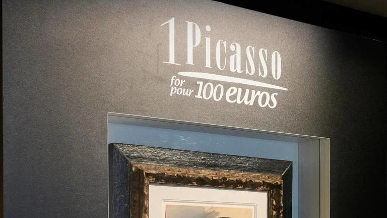 Paris man wins $1 million Picasso painting in charity raffle