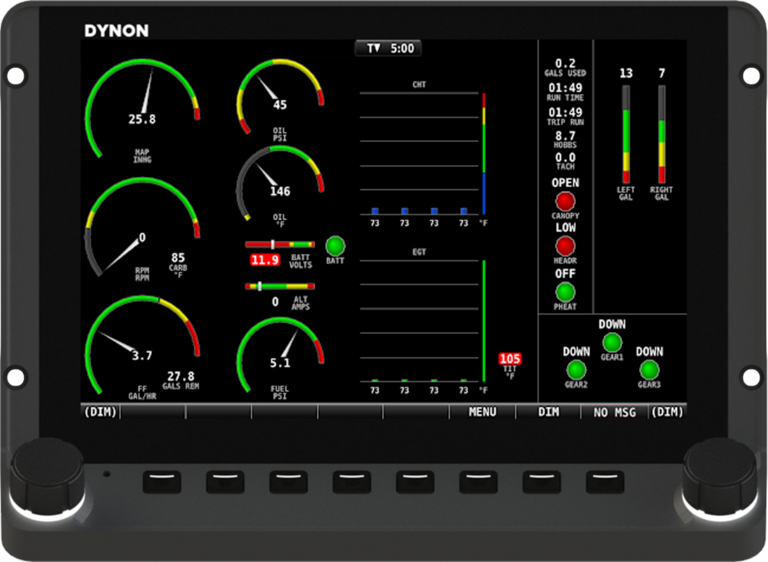 Dynon unveils scalable engine monitoring for kitbuilders